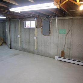 Indian Trail Basement Project Before 1